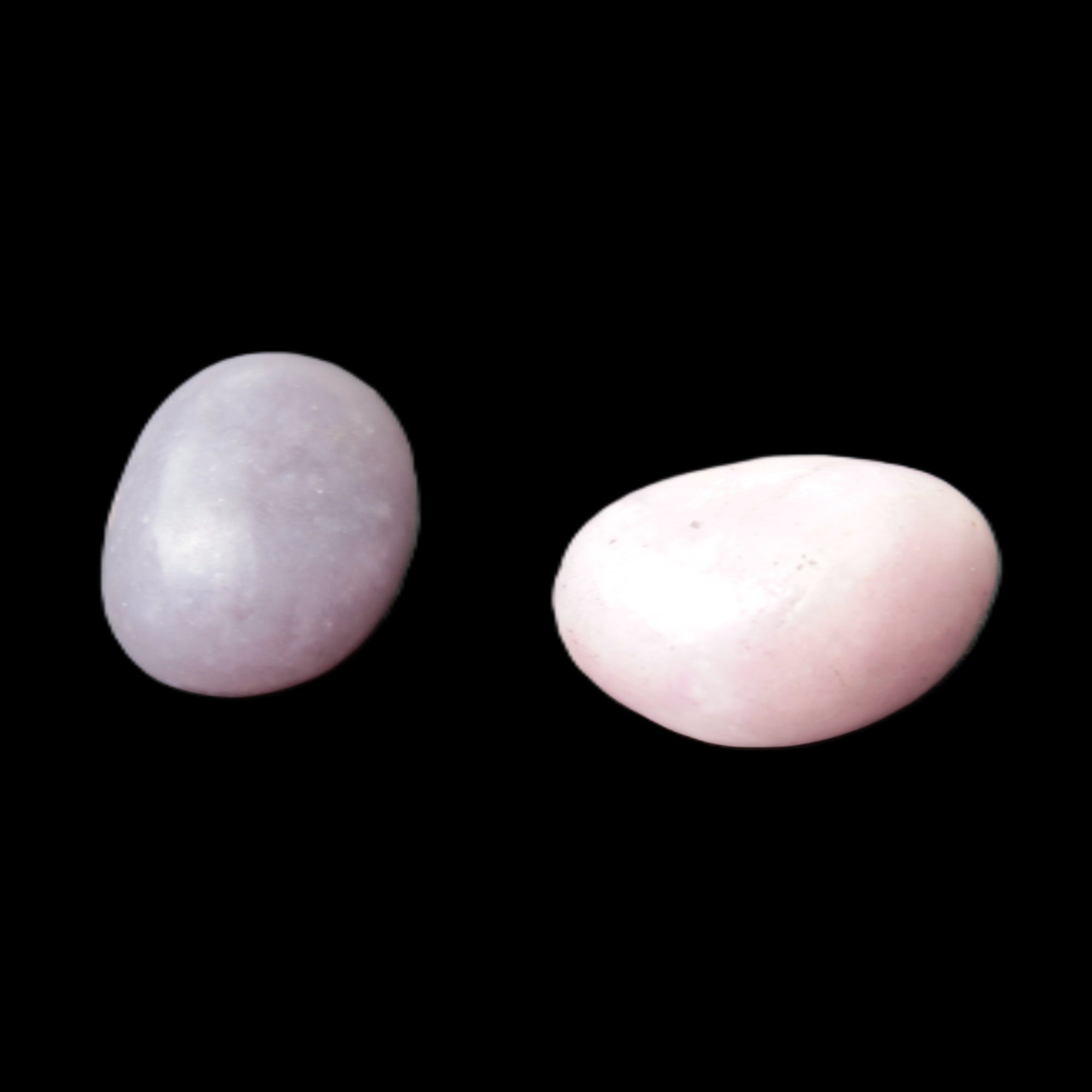 Purple/Lilac Kunzite 2 polished crystals 10g in sunlight - Rocks and Things Store