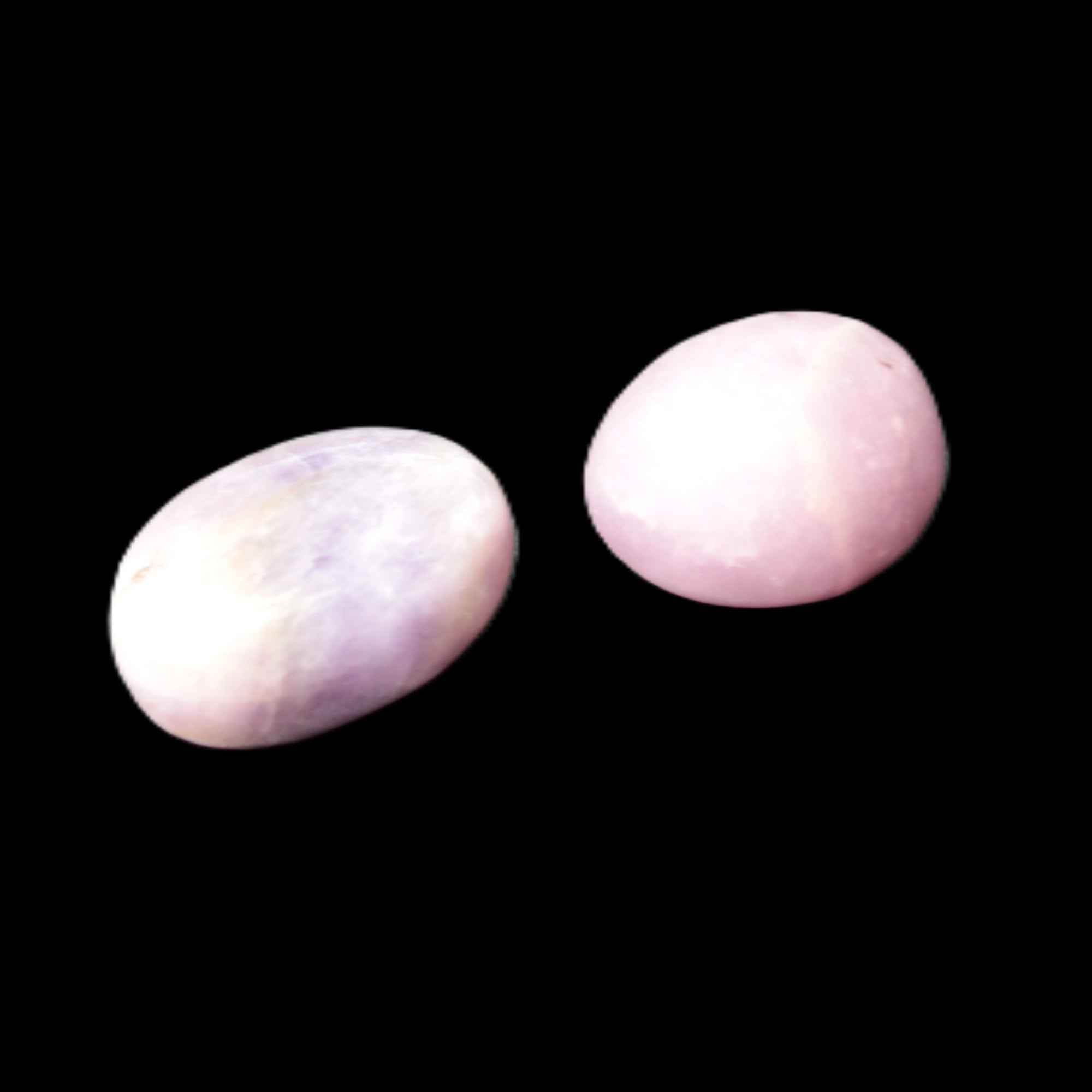 Purple/Lilac Kunzite 2 polished crystals 10g in sunlight - Rocks and Things Store