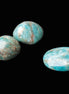 Neon Blue Apatite 3 tumbled stones 16-17g in sunlight - Rocks and Things Store