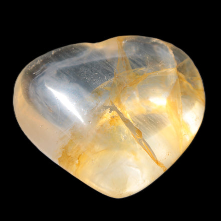 Quartz heart from Madagascar 39*18*35mm 34g