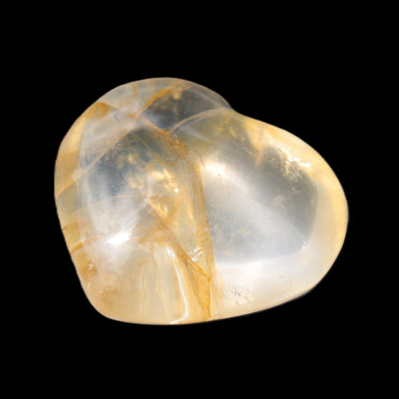 Quartz heart from Madagascar 39*18*35mm 34g