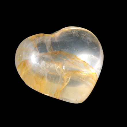 Quartz heart from Madagascar 39*18*35mm 34g