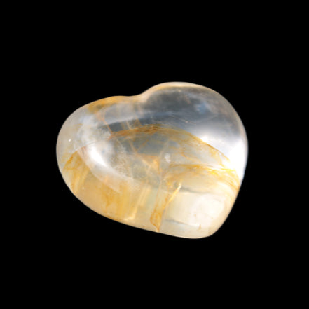 Quartz heart from Madagascar 39*18*35mm 34g