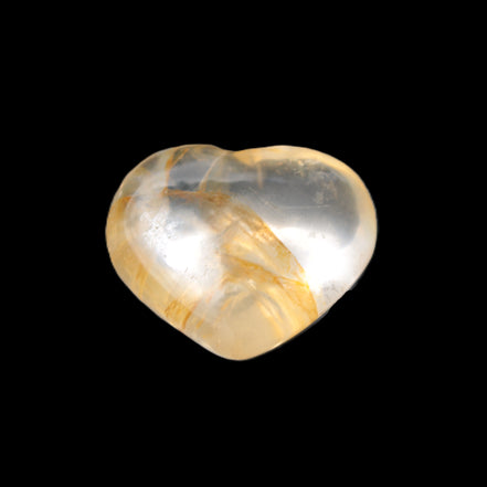 Quartz heart from Madagascar 39*18*35mm 34g