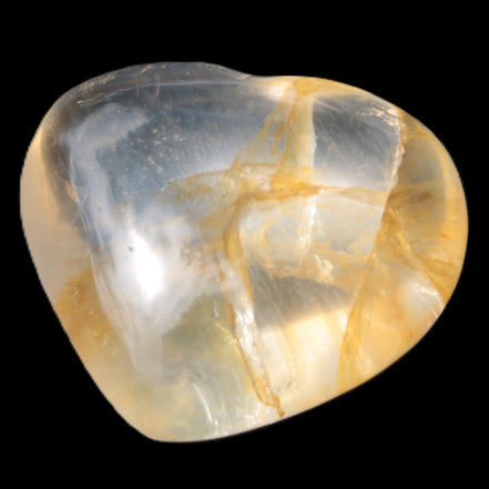 Quartz heart from Madagascar 39*18*35mm 34g