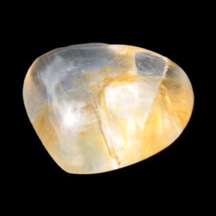 Quartz heart from Madagascar 39*18*35mm 34g