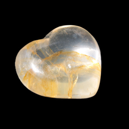 Quartz heart from Madagascar 39*18*35mm 34g