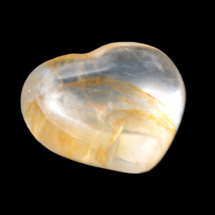 Quartz heart from Madagascar 39*18*35mm 34g