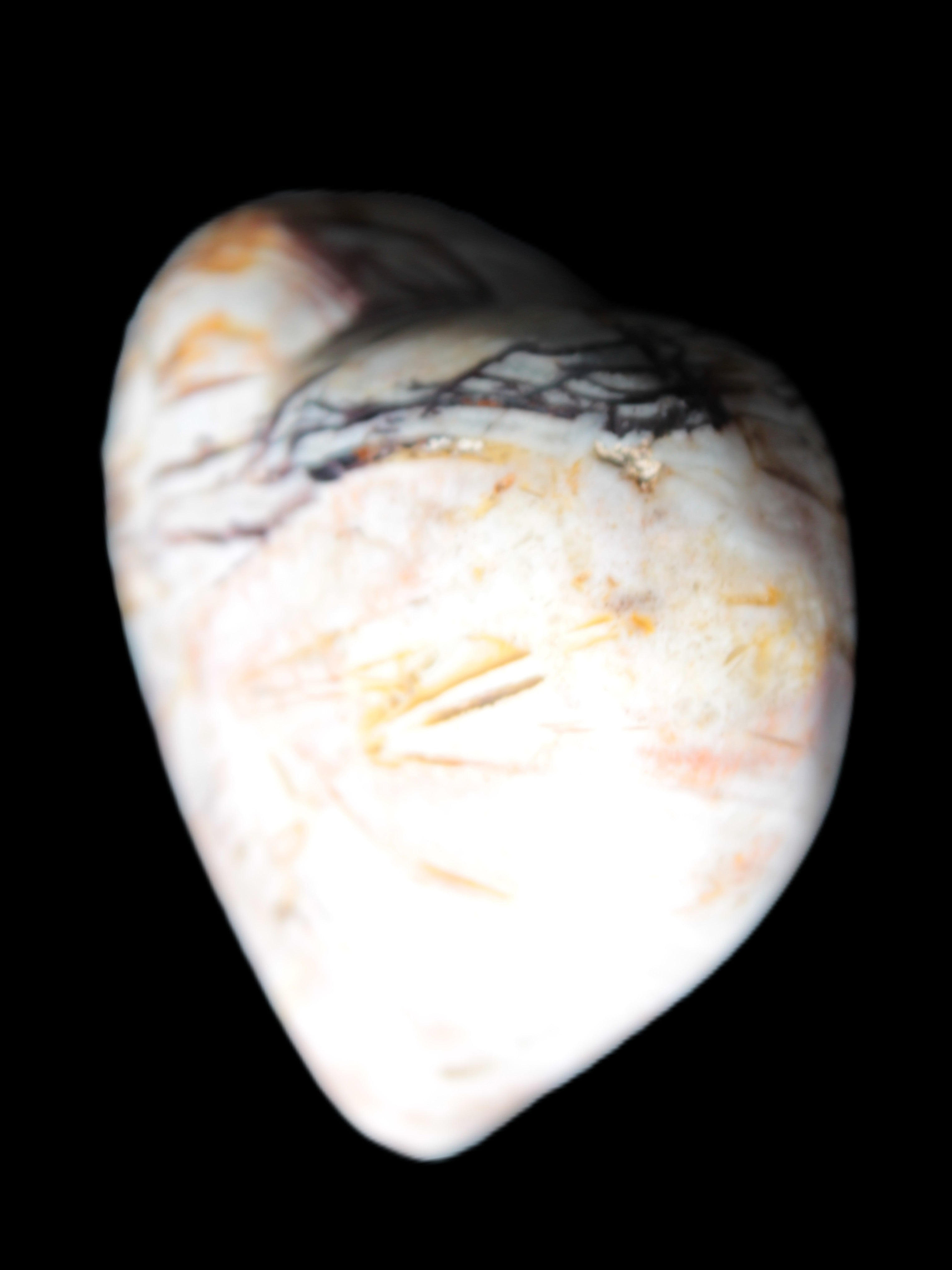 Jasper heart 45*25*43mm 65g