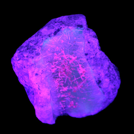 Goethite on Zeolite geode 74*85*77mm from Madagascar 487g