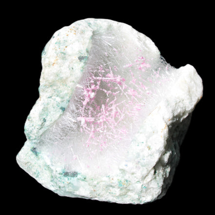 Goethite on Zeolite geode 74*85*77mm from Madagascar 487g