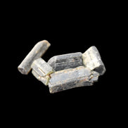 Green Tourmaline 6 short natural crystals 6g in sunlight - Rocks and Things Store