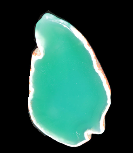 Green Agate 70*5*40mm slice 24g Rocks and Things Store