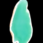 Green Agate 70*5*40mm slice 24g Rocks and Things Store