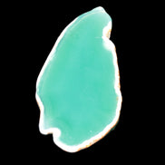 Green Agate 70*5*40mm slice 24g Rocks and Things Store
