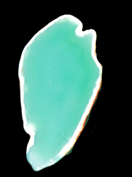 Green Agate 70*5*40mm slice 24g Rocks and Things Store