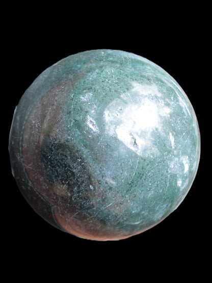 Moss Agate sphere 103mm 1897g