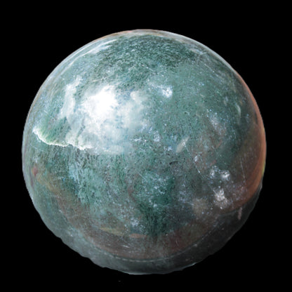 Moss Agate sphere 103mm 1897g