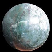 Moss Agate sphere 103mm 1897g in sunlight - Rocks and Things Store