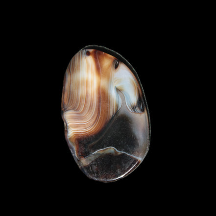 Crazy Lace Agate from Madagascar slice 47*4*29mm 15.8g Rocks and Things Store
