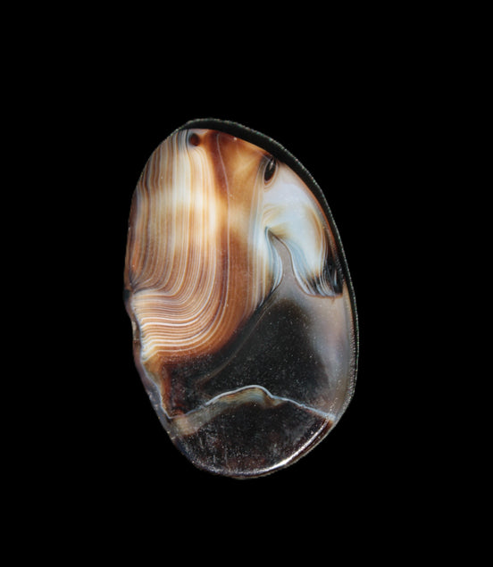 Crazy Lace Agate from Madagascar slice 47*4*29mm 15.8g Rocks and Things Store