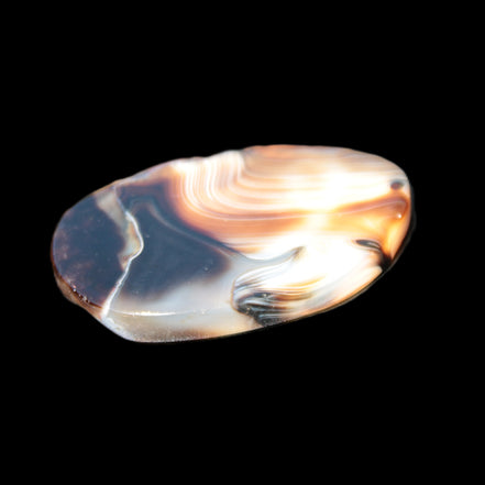 Crazy Lace Agate from Madagascar slice 47*4*29mm 15.8g Rocks and Things Store