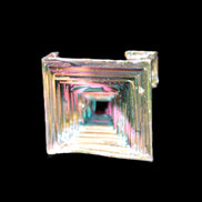 Bismuth castle crystal 28*40mm 56g