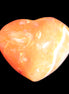 Carnelian Agate heart 37*33mm 27g in sunlight