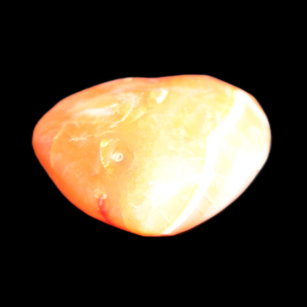 Carnelian Agate heart 37*33mm 27g Rocks and Things Store
