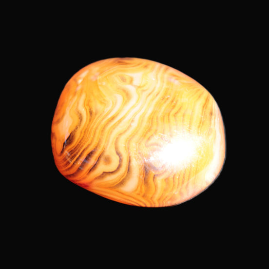 Crazy Lace Agate 45*40mm 60g in sunlight - Rocks and Things Store