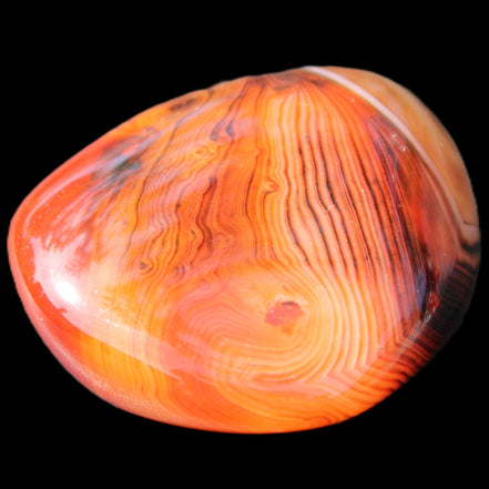 Crazy Lace Agate from Madagascar 74g in sunlight - Rocks and Things Store