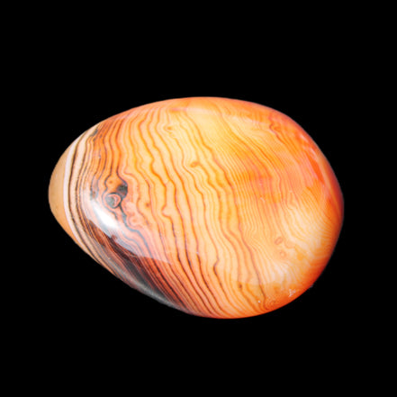 Crazy Lace Agate from Madagascar 74g in sunlight - Rocks and Things Store