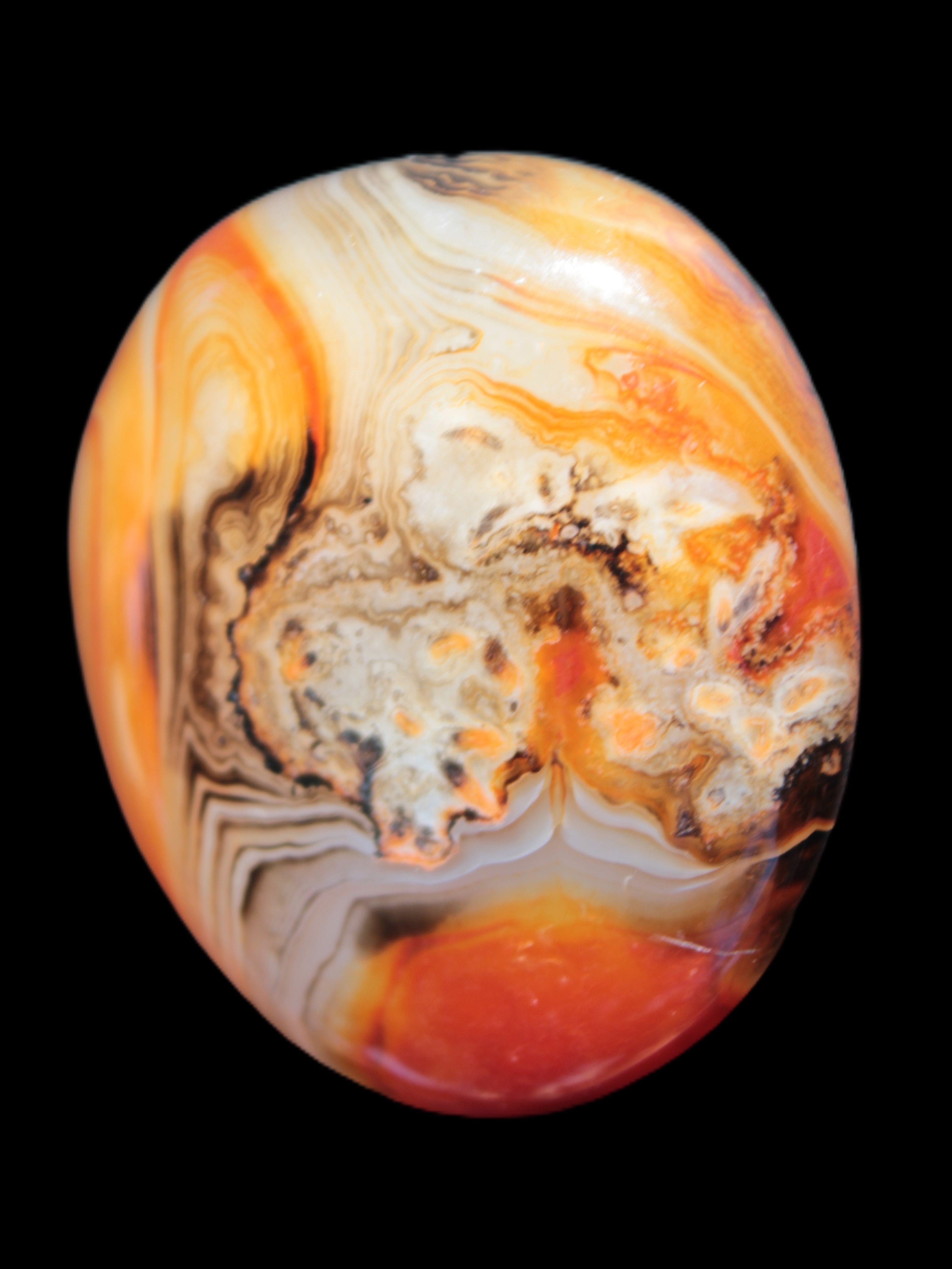 Crazy Lace Agate from Madagascar 74g Rocks and Things Store