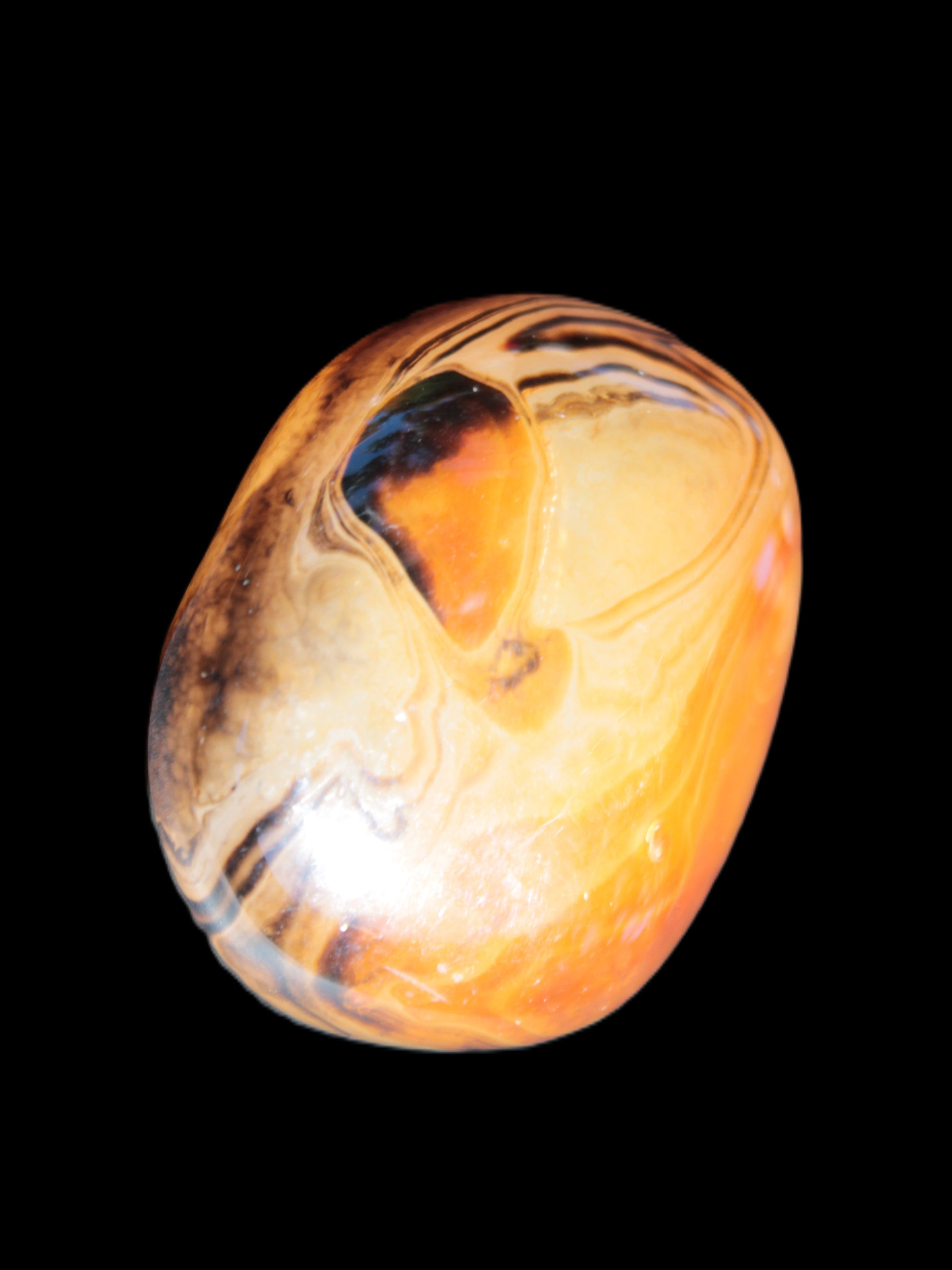 Crazy Lace Agate from Madagascar 45*40mm 71g Rocks and Things Store