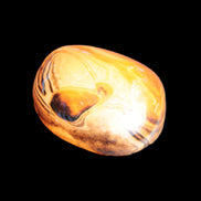 Crazy Lace Agate from Madagascar 45*40mm 71g in sunlight - Rocks and Things Store