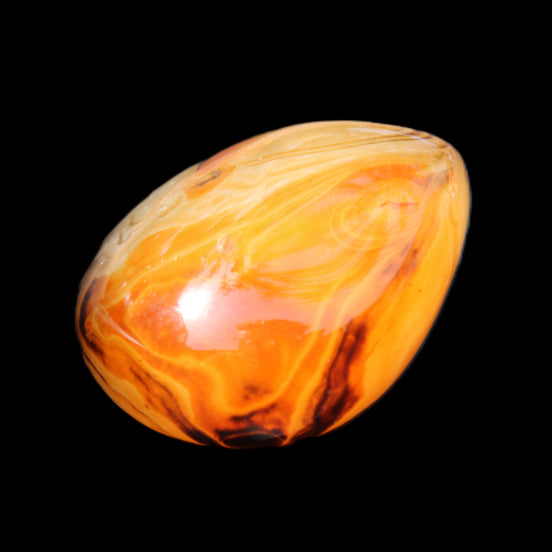 Crazy Lace Agate from Madagascar 45*40mm 71g in sunlight - Rocks and Things Store