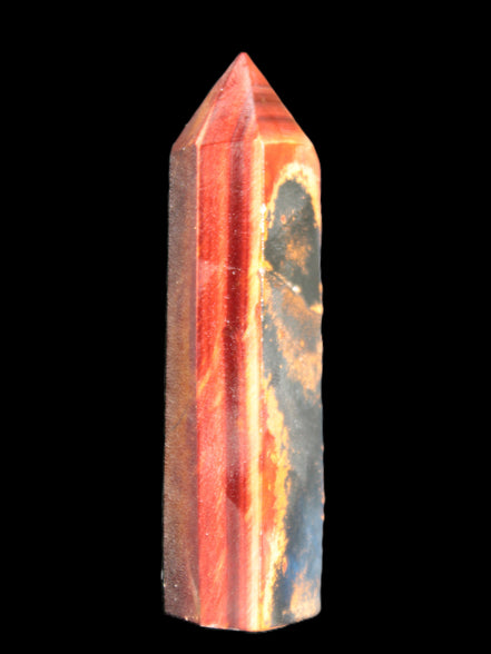 Rare Red Tigers Eye wand 77mm 50.8g Rocks and Things Store