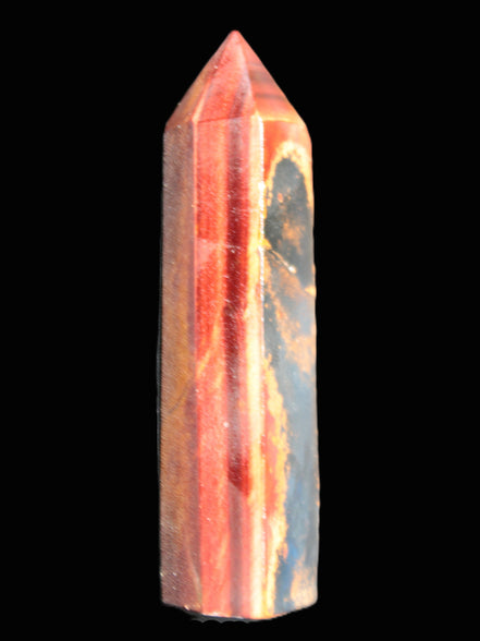 Rare Red Tigers Eye wand 77mm 50.8g Rocks and Things Store