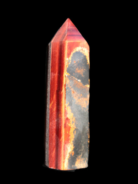 Rare Red Tigers Eye wand 77mm 50.8g Rocks and Things Store