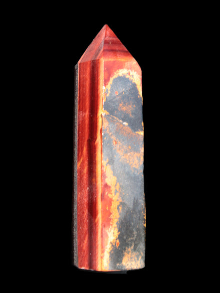 Rare Red Tigers Eye wand 77mm 50.8g Rocks and Things Store