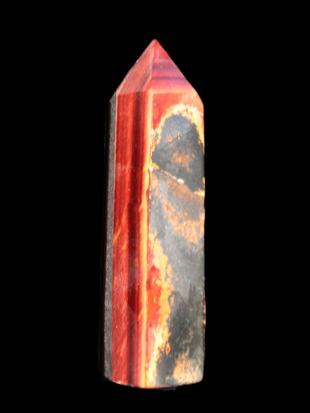 Rare Red Tigers Eye wand 77mm 50.8g Rocks and Things Store