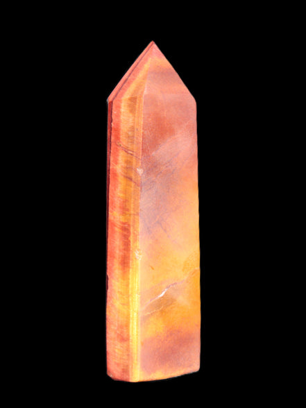 Rare Red Tigers Eye wand 77mm 50.8g in sunlight