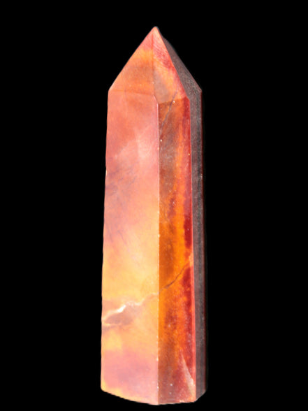 Rare Red Tigers Eye wand 77mm 50.8g in sunlight