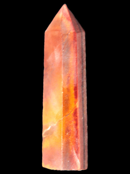 Rare Red Tigers Eye wand 77mm 50.8g in sunlight - Rocks and Things Store