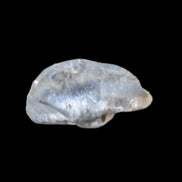 Blue Dumortierite in polished Quartz crystal 2.1ct in bright sunshine