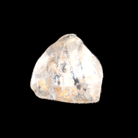 Blue Dumortierite in Golden Healer Quartz crystal 7.3ct in bright sunlight