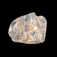 Blue Dumortierite in Golden Healer Quartz crystal 7.3ct in bright sunlight