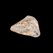 Blue Dumortierite in Golden Healer Quartz crystal 7.3ct in bright sunlight