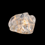 Blue Dumortierite in Golden Healer Quartz crystal 7.3ct in bright sunlight