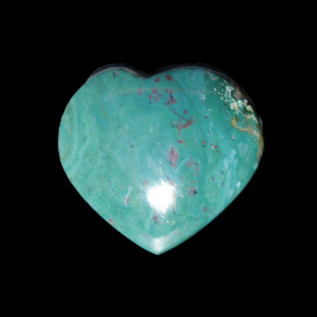 Ocean Jasper heart 46*44mm 52g Rocks and Things Store